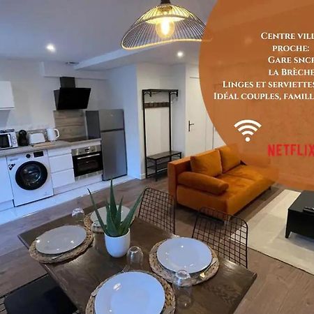Le Jardin Niortais - Hyper Centre- Proche Gare - Paisible - Grand Jardin Prive, Wifi Hd -Netflix Daire Dış mekan fotoğraf